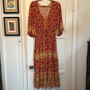 Boho maxi dress